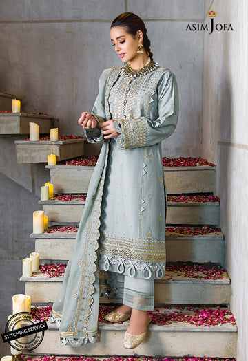 Asim Jofa AJCK-03 Chikankari Eid Collection 2022 Online Shopping